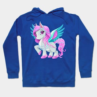 Baby pegasus for freedom and magic Hoodie